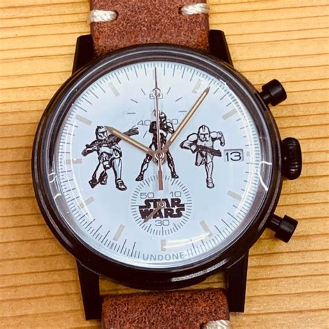 clone trooper wrist watch|UNDONE Wristwatch Star Wars Clone Trooper Quartz .